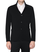 JIL SANDER - WOOL KNIT JACKET