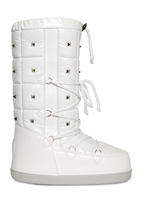 VALENTINO - STUDDED QUILTED NYLON BOOTS
