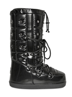 VALENTINO - STUDDED QUILTED NYLON BOOTS