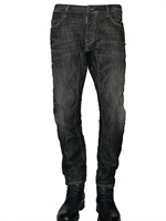 DSQUARED - JEANS 18CM ELASTICIZZATO MODELLO BIKER