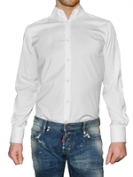 DSQUARED - REGULAR FIT STRETCH POPLIN SHIRT