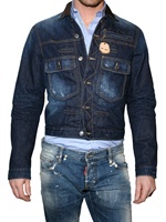 DSQUARED - WASHED DENIM JACKET