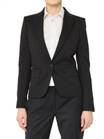 D&G - PINSTRIPED STRETCH WOOL JACKET