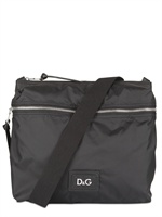 D&G - NAPPA AND NYLON SHOULDER BAG