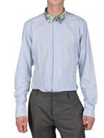 LIBERTY OF LONDON - CAMICIA DI POPELINE CON COLLETTO MARBLE