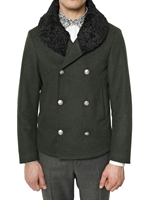 LIBERTY OF LONDON - CAPPOTTO DI LANA CON PELLICCIA
