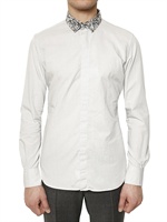 LIBERTY OF LONDON - CAMICIA DI POPELINE CON STAMPA PINPOINT
