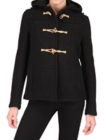 HARNOLD BROOK - HOODED FELTED WOOL JACKET
