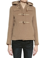 HARNOLD BROOK - HOODED FELTED WOOL JACKET