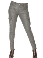 MASON'S - BAMWOLL FLANNEL SLIM CARGO HOSE