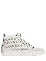 GIACOMORELLI - NIETEN KALBSLEDER SNEAKERS