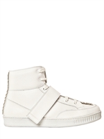 GIVENCHY - VERTEBRAE CALFSKIN SNEAKERS