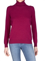 ANNAPURNA - TURTLE NECK CASHMERE KNIT SWEATER