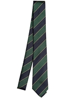 LANVIN - 7CM STRIPED SILK TWILL TIE