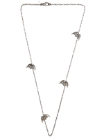 EMANUELE BICOCCHI - SILVER VAMPIRE NECKLACE - SILVER