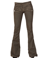 BALMAIN - COTTON DRILL BELL BOTTOM JEANS