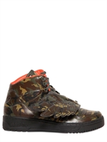 ADIDAS ORIGINALS BY ORIGINALS - SNEAKERS CAMOUFLAGE DI PELLE CON ALI