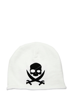 HYDROGEN - COTTON SKULL PRINT BEANY HAT