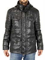 ADD - SHINY NYLON FIELD DOWN JACKET