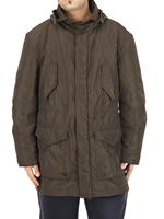 ADD - SHINY NYLON TAFFETA PARKA SPORT JACKET