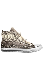 DIONISO - PYTHON HIGH TOP SNEAKERS
