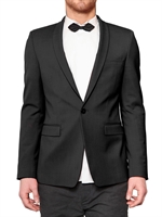 MSGM - STRETCH WOOL FLANNEL JACKET