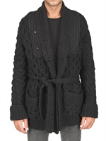 MAISON MARTIN MARGIELA - WOOL AND ALPACA CHUNKY KNIT SWEATER