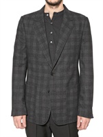 MAISON MARTIN MARGIELA - CHECKED LIGHTWEIGHT FLANNEL JACKET