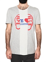 MAISON MARTIN MARGIELA - PRINTED COTTON JERSEY T-SHIRT