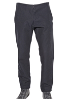 MAISON MARTIN MARGIELA - SATIN COTTON SLIM FIT TROUSERS