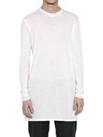 DAMIR DOMA - GAUZE SLEEVE COTTON JERSEY T-SHIRT