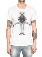TOM REBL - PRINTED JERSEY T-SHIRT