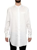 TOM REBL - CAMICIA LUNGA IN POPELINE DI COTONE