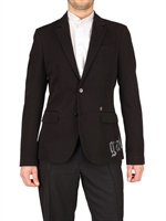 GALLIANO - COTTON GABARDINE GAZETTE LOGO JACKET