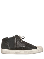 GIENCHI - ELASTISCHE SCHNÜR KALBSLEDER SNEAKERS
