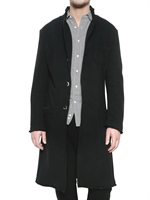 FRANCK BOCLET - CAPPOTTO IN MISTO CASHMERE E LANA COTTA