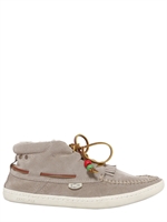 DOLFIE - MOCASSINI DI ECO SHEARLING E CAMOSCIO