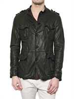 NEIL BARRETT - NAPPA LEATHER JACKET