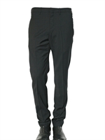 NEIL BARRETT - 19CM CREASED STRETCH COOL WOOL TROUSERS