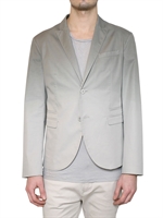 NEIL BARRETT - DEGRADE STRETCH MAKO' COTTON JACKET
