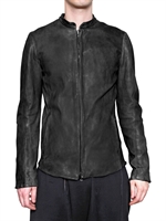 VAZ RAJAN - SHEEPSKIN ZIPPED LEATHER JACKET