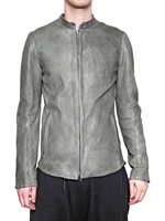 VAZ RAJAN - SHEEPSKIN ZIPPED LEATHER JACKET