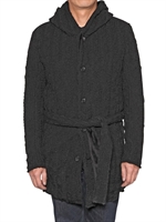 SHELLAC - CAPPOTTO LAVORATO A TRECCE CON ECO SHEARLING