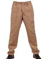08 SIRCUS - LINEN WOOL GABARDINE TROUSERS