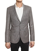 FUTURO LAB 001 - CHECKED GRISAILLE JACKET