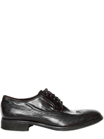 SARTORI GOLD - CALFSKIN BROGUE LACE-UP SHOES