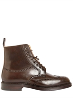 RALPH LAUREN - STIVALI CORDOVAN STILE BROGUE