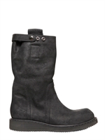 RICK OWENS - MOHAWK BELTED BOOTS