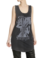 TUESDAY NIGHT BAND PRACTICE - BEDRUCKTES ÜBERGROßES BAUMWOLL JERSEY TANK TOP