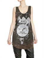 TUESDAY NIGHT BAND PRACTICE - BEDRUCKTES ÜBERGROßES BAUMWOLL JERSEY TANK TOP